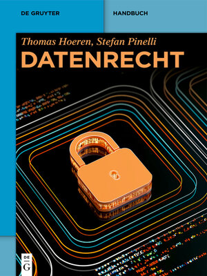 cover image of Datenrecht